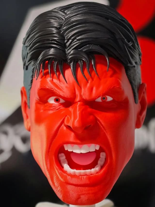 Red Hulk Full-Head Helmet