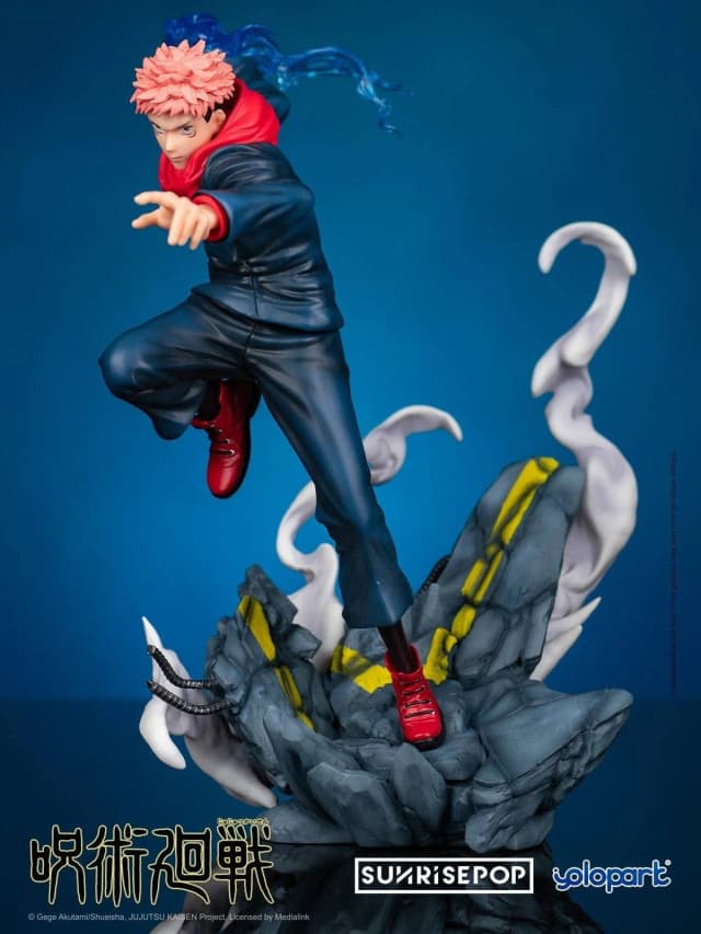Yolopark Yuji Itadori “Cursed Energy Strike” Statue
