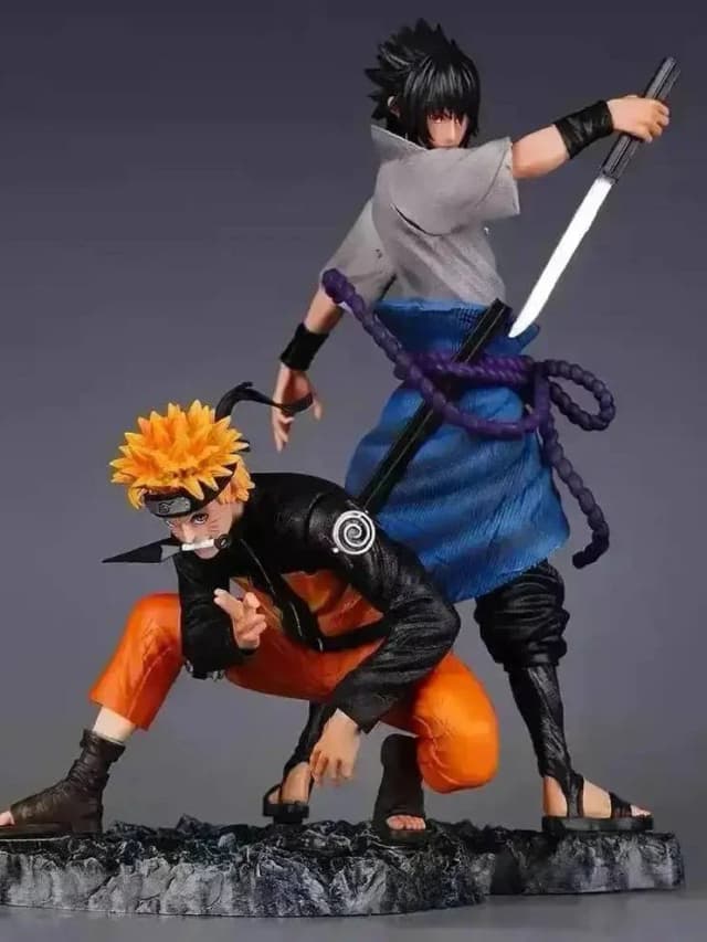 Naruto & Sasuke “Rivals Reunited” Statue