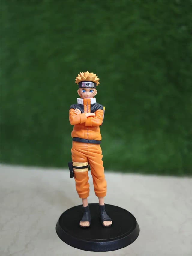 Naruto Uzumaki Action Figure – Genin Edition (Classic Orange Tracksuit Pose)