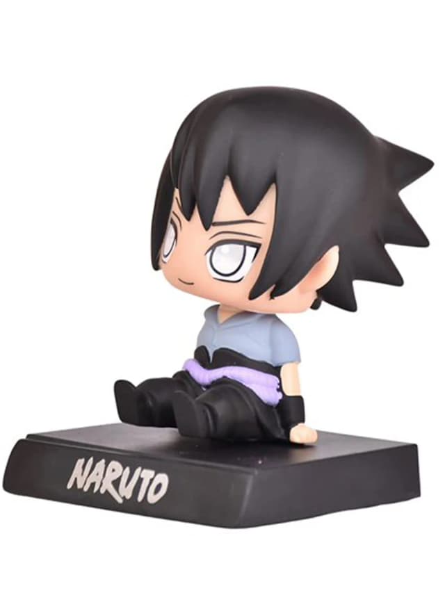 Sasuke Uchiha Bubble Head with Phone Holder