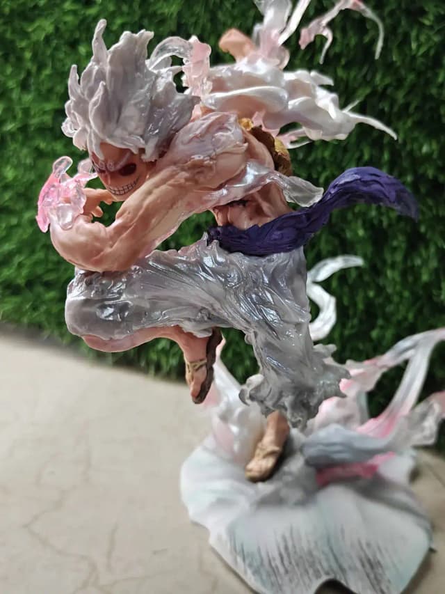 Monkey D. Luffy – Gear 5 (Nika Mode) LED Action Figure