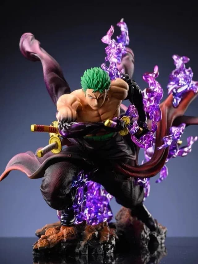 Roronoa Zoro “Haki Unleashed” Attack Statue